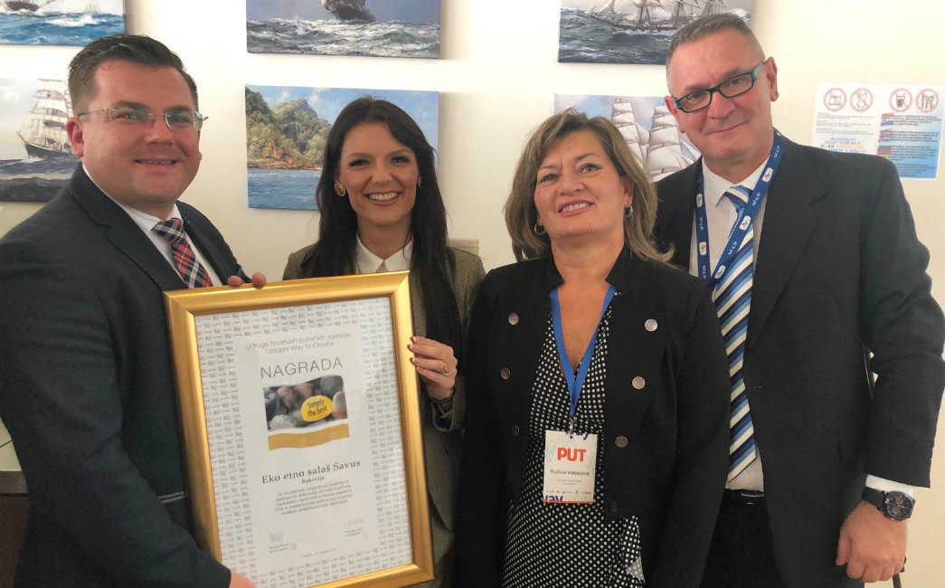 Eko etno salaš Savus dobitnik nagrade Simply the best u kategoriji novi projekt u turizmu