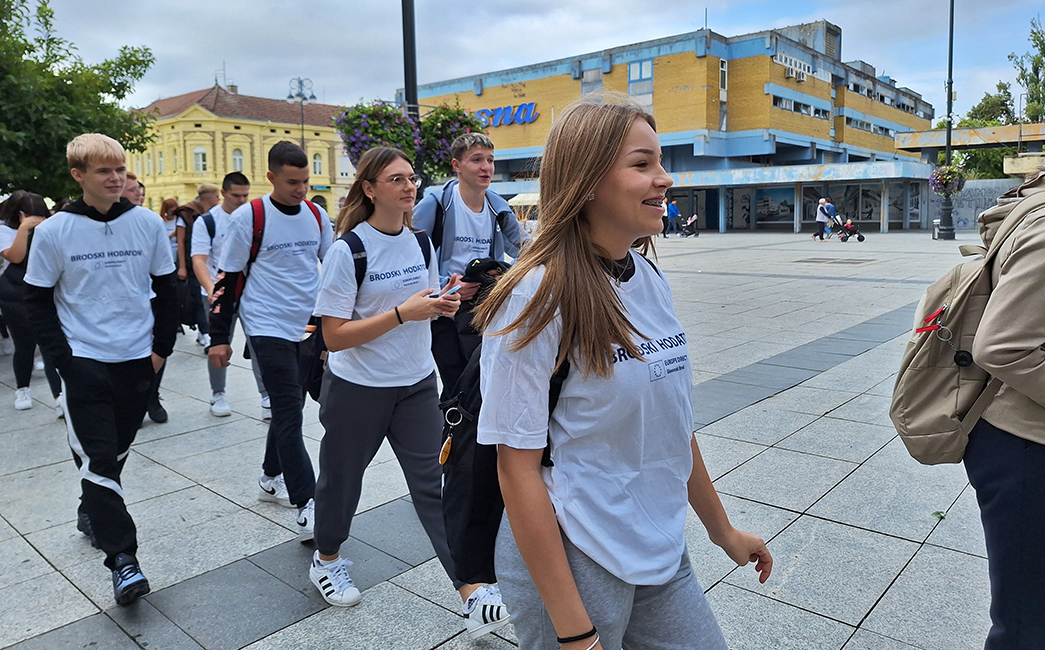 Održan Brodski hodaton u povodu Europskog tjedna mobilnosti 