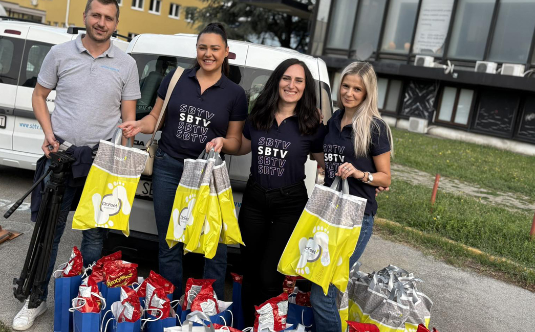 Slavonsko-brodska televizija darivala prvašiće 