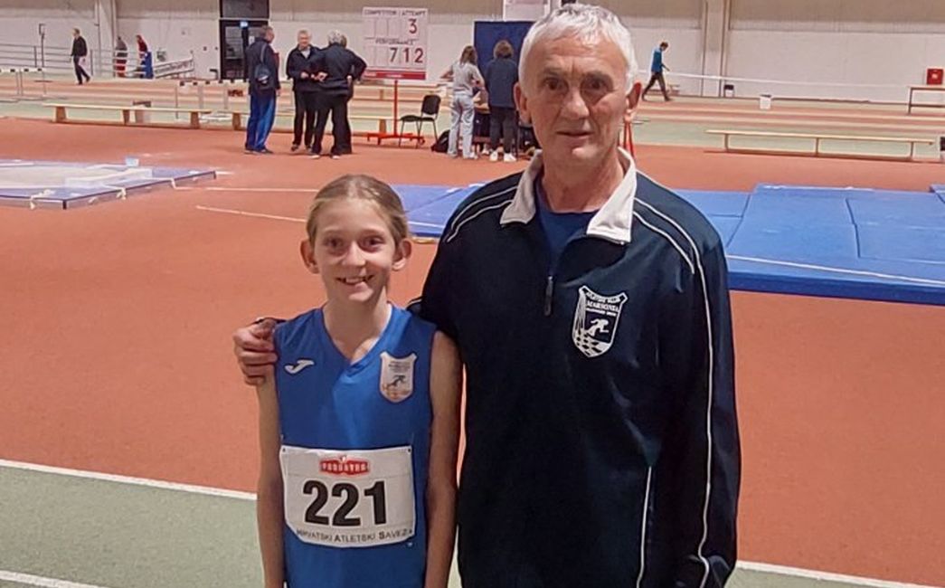  Nika Junačko 6. na dvoranskom prvenstvu Hrvatske u višeboju