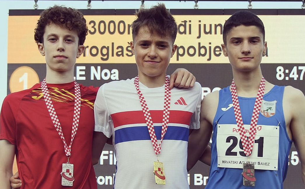  Filip Orkić brončani na juniorskom PH na 3000 metara