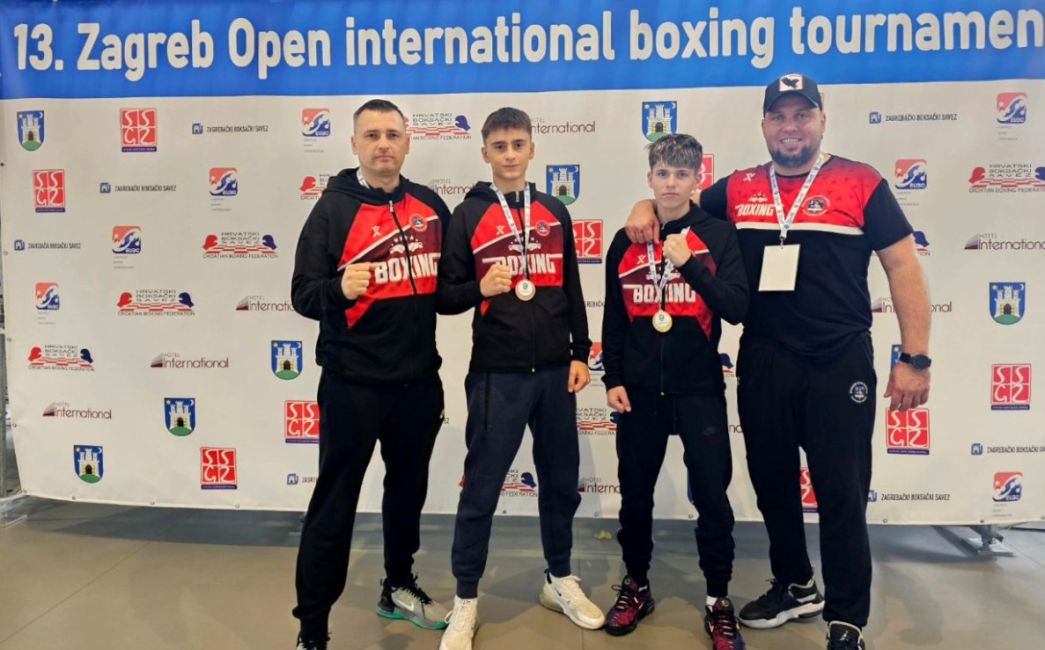  Lukas Fulanović zlatni, a Adrian Abrić brončani na boksačkom turniru 'Zagreb Open'