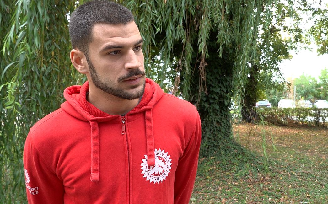 Mladi boksač Matija Plazanić priprema se za nastup na Europskom prvenstvu