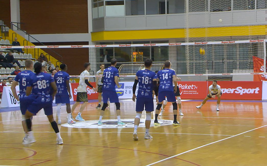  Velika pobjeda brodskih odbojkaša nad zagrebačkim Dinamom