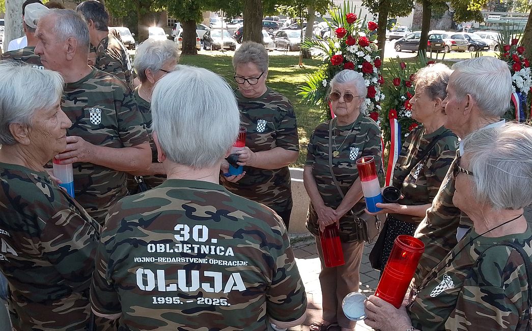POČAST VITEZOVIMA - Na spomen 'Oluje' srce puca, suze same idu