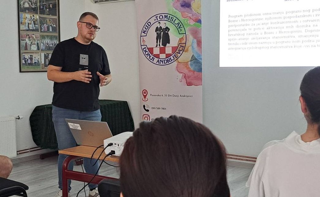 Andrijevačkom KUD-u 'Tomislav' bespovratni euri za još jedan dobar projekt