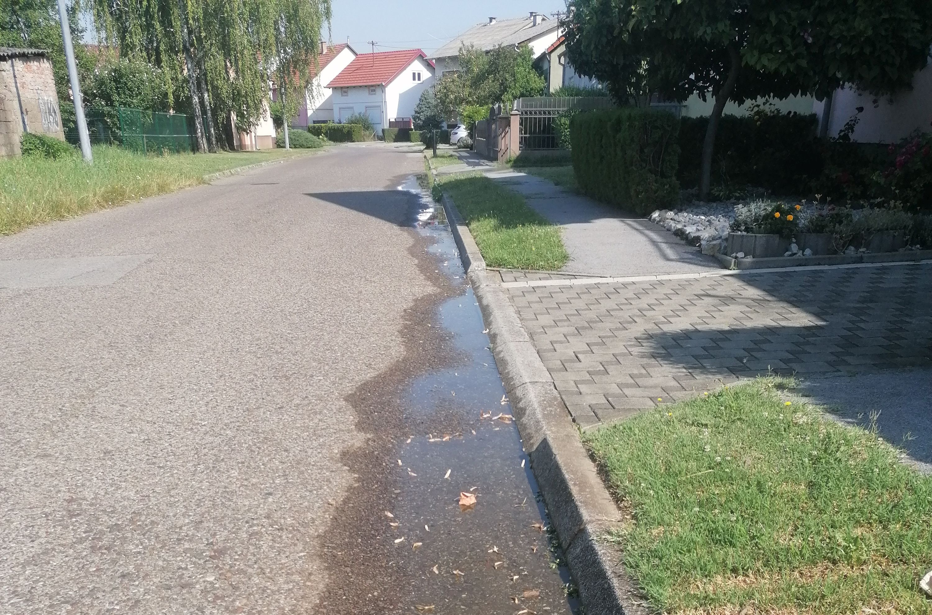  FOTO UBOD Voda curi ulicom u kanal već dva tjedna...