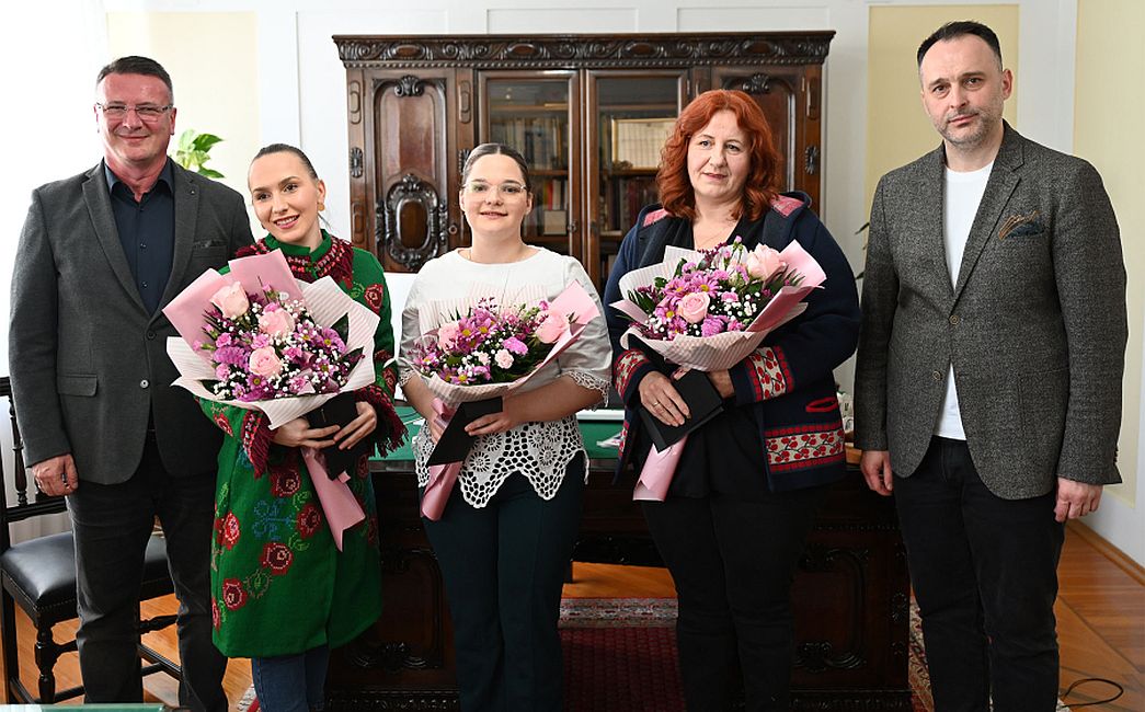 Župan ugostio dobitnice nagrada na kulturnim manifestacijama