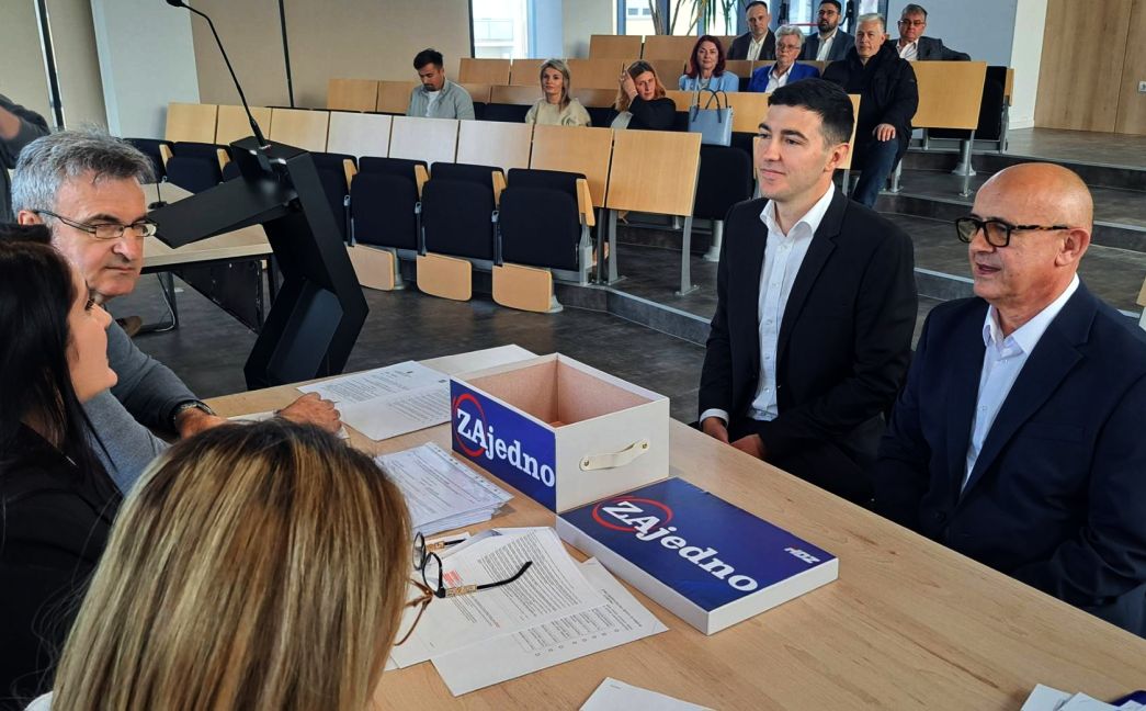 Trnka i Bušić prvi predali potpise za kandidaturu: odaziv građana obvezuje nas i motivira
