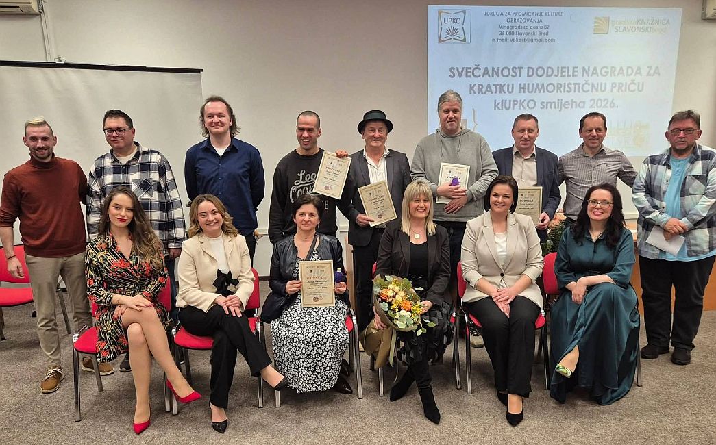 klUPKO SMIJEHA 2026.  - Najsmiješnije priče stižu iz Siska, Virovitice i Donje Bebrine 