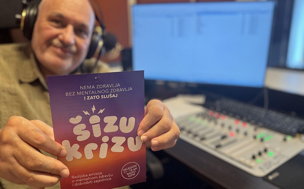 OBAVEZNO SLUŠAJTE - Sutra jubilarna radijska emisija o mentalnom zdravlju 'Šiza kriza' na Radiju 92FM 