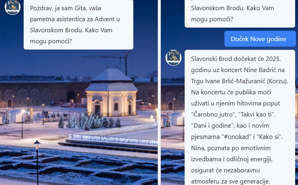 GITA - Slavonski Brod prvi hrvatski grad koji je uveo 'pametnu asistenticu'