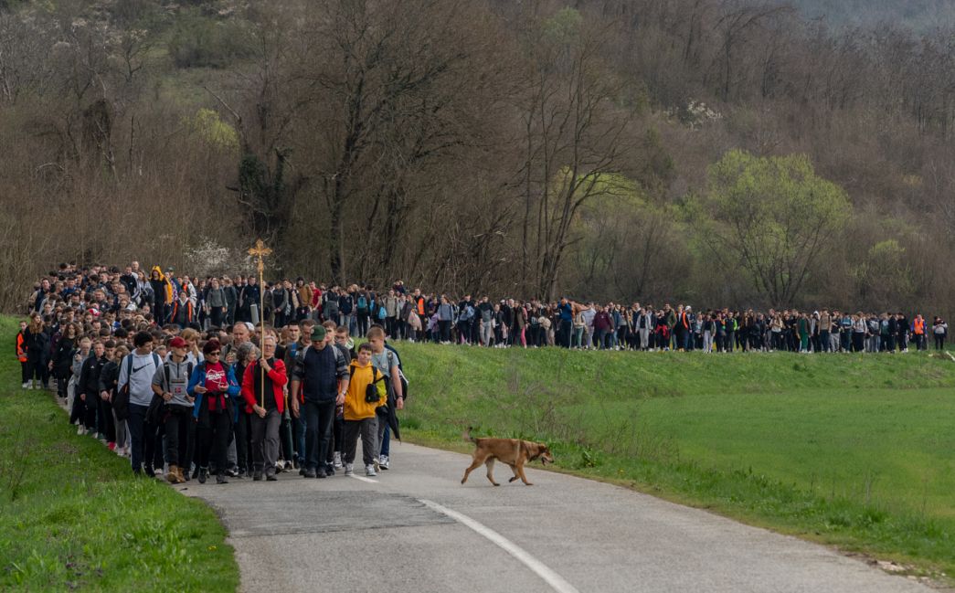Tisuću mladih na Križnom putu od Slavonskog Kobaša do Požege
